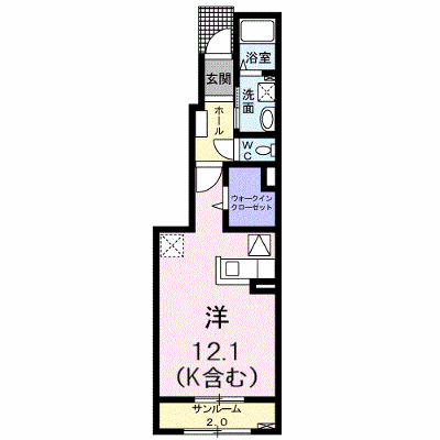 レクサス野村 102【管理NO：1-022287001-01020】 ★家具家電は申し込み後に搬入します★ ★2026年12月中旬入居可能★の外観画像