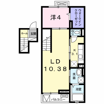 ナオパウム 404【管理NO：1-017050201-04040】 ★家具家電は申し込み後に搬入します★ ★2026年11月上旬入居可能★の外観画像