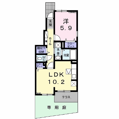 グロリアス　ホームⅡ 101【管理NO：1-017795202-01010】 ★家具家電は申し込み後に搬入します★ ★2026年11月上旬入居可能★の外観画像