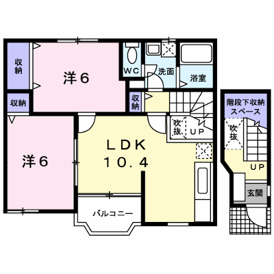 ドザージュＢ 203【管理NO：1-010837902-02030】 ★家具家電は申し込み後に搬入します★ ★2026年12月中旬入居可能★の外観画像
