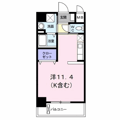 レイ　ペーラ 106【管理NO：1-016060501-01060】 ★家具家電は申し込み後に搬入します★ ★2026年12月上旬入居可能★の外観画像