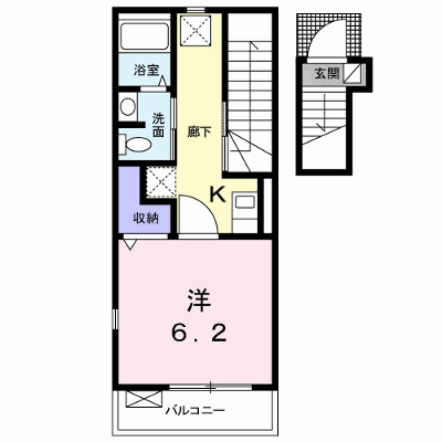 ＳＫハウス 203【管理NO：1-021281601-02030】 ★家具家電は申し込み後に搬入します★ ★2026年12月上旬入居可能★の外観画像