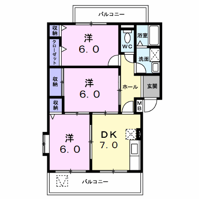 マンションゆたか 401【管理NO：1-007049901-04010】 ★家具家電は申し込み後に搬入します★ ★2026年11月下旬入居可能★の外観画像