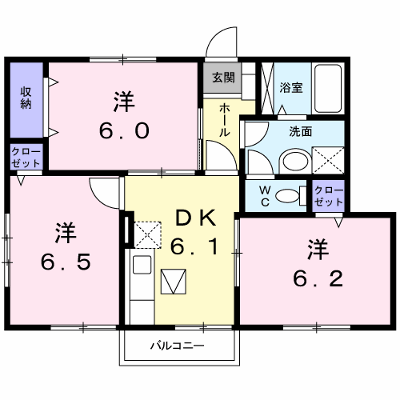 ソレイユ・シャルマン　Ａ棟 102【管理NO：1-009750001-01020】 ★家具家電は申し込み後に搬入します★ ★2026年11月下旬入居可能★の外観画像