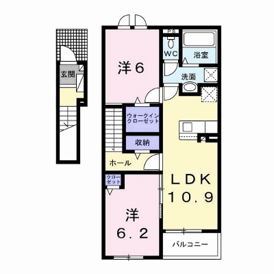 シェラトン川島 202【管理NO：1-027160601-02020】 ★家具家電は申し込み後に搬入します★ ★2026年12月中旬入居可能★の外観画像