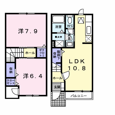 イモーテル 102【管理NO：1-015296601-01020】 ★家具家電は申し込み後に搬入します★ ★2026年12月上旬入居可能★の外観画像