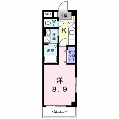 ボヌール　Ｓ 801【管理NO：1-085010801-08010】 ★家具家電は申し込み後に搬入します★ ★2026年12月上旬入居可能★の外観画像