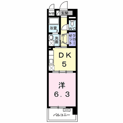 シカタ　シャンブレットⅠ 209【管理NO：1-018062001-02090】 ★家具家電は申し込み後に搬入します★ ★2026年12月上旬入居可能★の外観画像