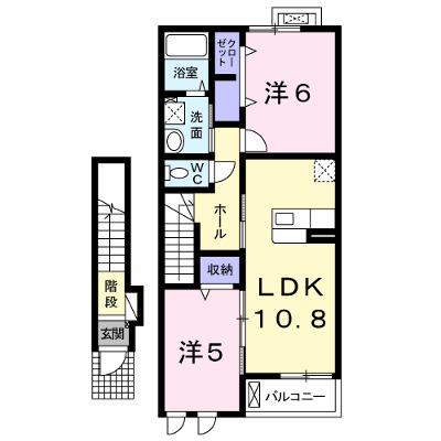 ユング　フラウⅢ 202【管理NO：1-019305301-02020】 ★家具家電は申し込み後に搬入します★ ★2026年11月中旬入居可能★の外観画像