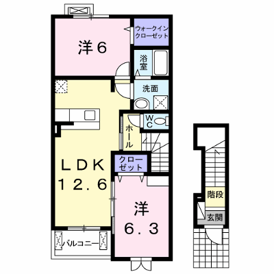 ベルアンジュ 202【管理NO：1-018086001-02020】 ★家具家電は申し込み後に搬入します★ ★2026年12月中旬入居可能★の外観画像