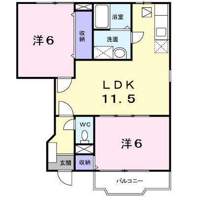 グリーンヒルⅢ番館 102【管理NO：1-010459503-01020】 ★家具家電は申し込み後に搬入します★ ★2026年12月中旬入居可能★の外観画像