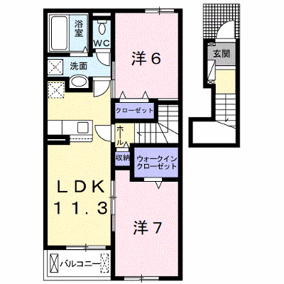 ソラーレ 203【管理NO：1-026212301-02030】 ★家具家電は申し込み後に搬入します★ ★2026年12月上旬入居可能★の外観画像