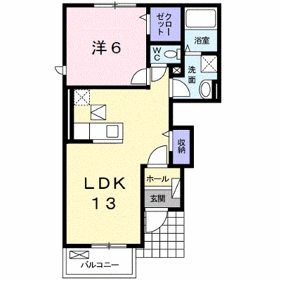 カサ　ボニータＢ 101【管理NO：1-023354901-01010】 ★家具家電は申し込み後に搬入します★ ★2026年12月中旬入居可能★の外観画像