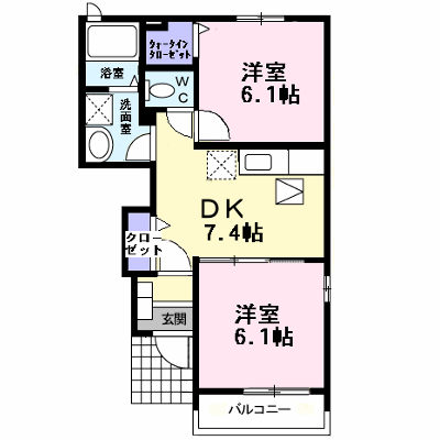 ハーモニー４ 102【管理NO：1-016264501-01020】 ★家具家電は申し込み後に搬入します★ ★2026年12月下旬入居可能★の外観画像