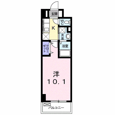 Ｃｕｏｒｅ 305【管理NO：1-023458601-03040】 ★家具家電は申し込み後に搬入します★ ★2026年12月上旬入居可能★の外観画像