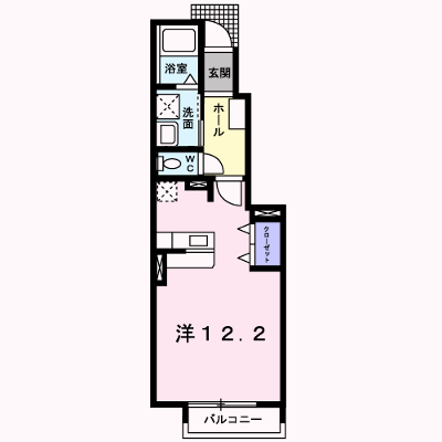 マーチⅡ 102【管理NO：1-015953402-01020】 ★家具家電は申し込み後に搬入します★ ★2026年12月上旬入居可能★の外観画像