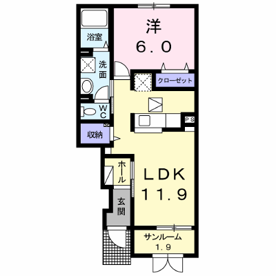デァ・マーサ 103【管理NO：1-022525301-01030】 ★家具家電は申し込み後に搬入します★ ★2026年11月中旬入居可能★の外観画像