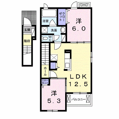 響Ａ 201【管理NO：1-024683801-02010】 ★家具家電は申し込み後に搬入します★ ★2026年12月下旬入居可能★の外観画像