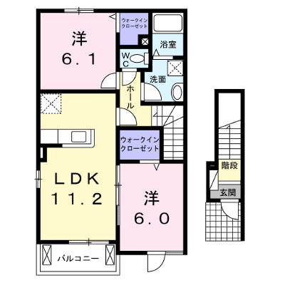 コッティ糸米 201【管理NO：1-019234502-02010】 ★家具家電は申し込み後に搬入します★ ★2026年11月上旬入居可能★の外観画像