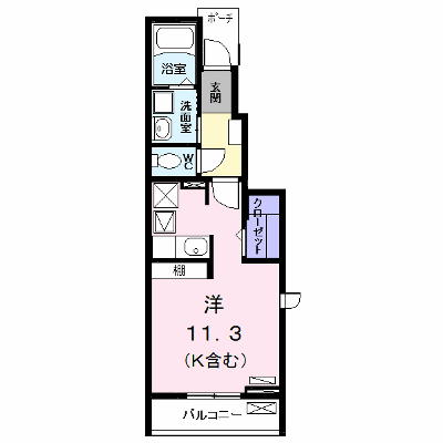 プリンスガーデン 101【管理NO：1-024426001-01010】 ★家具家電は申し込み後に搬入します★ ★2026年11月上旬入居可能★の外観画像