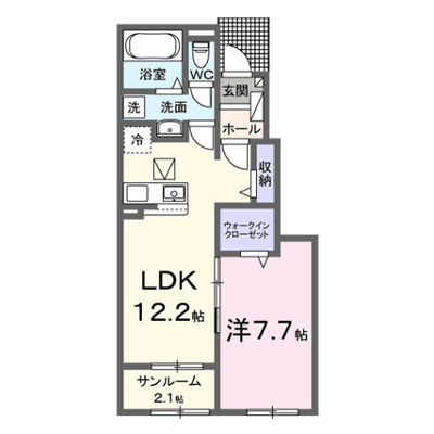 草深アパートⅣ 103【管理NO：1-028518502-01030】 ★家具家電は申し込み後に搬入します★ ★2027年04月上旬入居可能★の外観画像