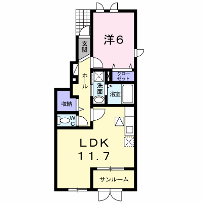 Ｌｅ　Ｓｏｌｅｉｌ（ソレイユ） 101【管理NO：1-017966801-01010】 ★家具家電は申し込み後に搬入します★ ★2026年11月上旬入居可能★の外観画像