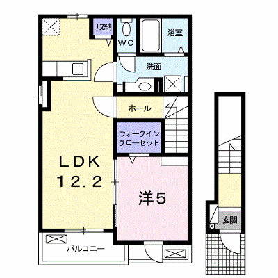 ＭＴＩハイツ　Ⅱ 201【管理NO：1-026033801-02010】 ★家具家電は申し込み後に搬入します★ ★2026年11月上旬入居可能★の外観画像