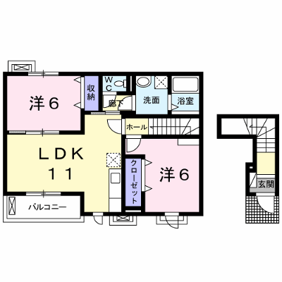 ラズベリー　ドリーム 203【管理NO：1-023539001-02030】 ★家具家電は申し込み後に搬入します★ ★2026年11月上旬入居可能★の外観画像