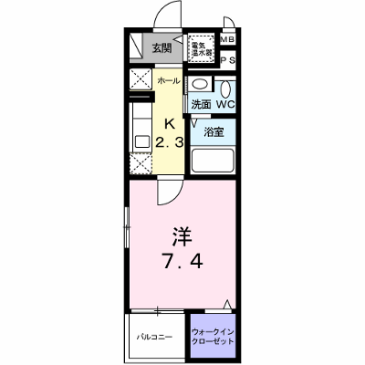 ブルーベル 203【管理NO：1-020270301-02030】 ★家具家電は申し込み後に搬入します★ ★2026年11月中旬入居可能★の外観画像