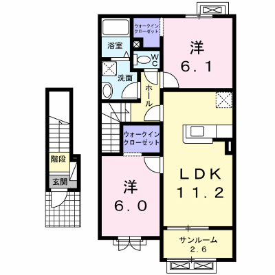 アルタ 204【管理NO：1-018163001-02040】 ★家具家電は申し込み後に搬入します★ ★2026年11月下旬入居可能★の外観画像