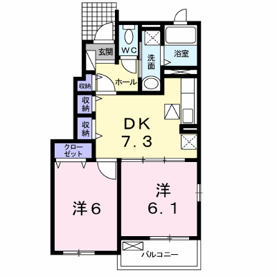 ココメロ　Ｖ 101【管理NO：1-017537502-01010】 ★家具家電は申し込み後に搬入します★ ★2026年11月中旬入居可能★の外観画像