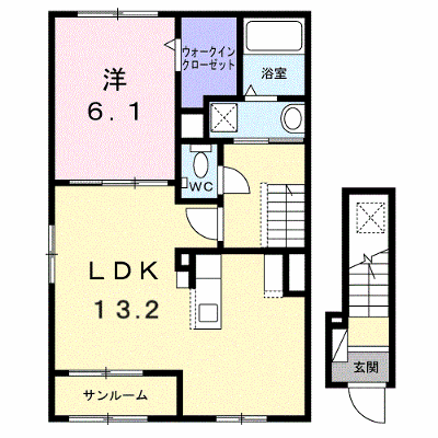 ソフィア 201【管理NO：1-028662301-02010】 ★家具家電は申し込み後に搬入します★ ★2026年11月下旬入居可能★の外観画像