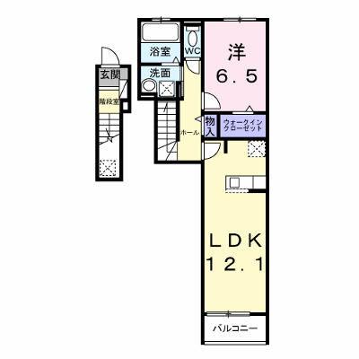 リテラ・テラス 204【管理NO：1-028048301-02040】 ★家具家電は申し込み後に搬入します★ ★2027年02月上旬入居可能★の外観画像