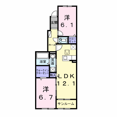 リテラ・テラス 103【管理NO：1-028048301-01030】 ★家具家電は申し込み後に搬入します★ ★2027年02月上旬入居可能★の外観画像