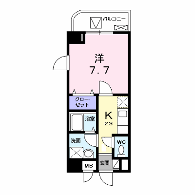 ヴァンクレール　Ⅲ 301【管理NO：1-017225601-03010】 ★家具家電は申し込み後に搬入します★ ★2026年11月中旬入居可能★の外観画像