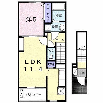 シャルールメゾン　Ｋ・Ｍ　Ｂ棟 203【管理NO：1-024970402-02030】 ★家具家電は申し込み後に搬入します★ ★2026年11月中旬入居可能★の外観画像