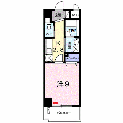 ハレ・スプラウト 902【管理NO：1-015773801-09020】 ★家具家電は申し込み後に搬入します★ ★2026年11月中旬入居可能★の外観画像