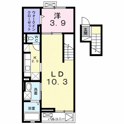 アルカンシェルＡ棟 403【管理NO：1-018739501-04030】 ★家具家電は申し込み後に搬入します★ ★2026年11月中旬入居可能★の外観画像