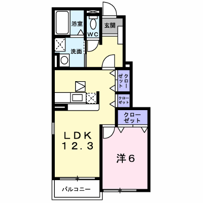 サイプレスＢ 103【管理NO：1-013876602-01030】 ★家具家電は申し込み後に搬入します★ ★2026年12月中旬入居可能★の外観画像