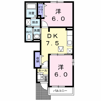 ブリーズ　Ⅱ 103【管理NO：1-012930802-01030】 ★家具家電は申し込み後に搬入します★ ★2027年01月上旬入居可能★の外観画像