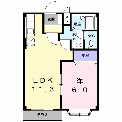 メゾンクレール 102【管理NO：1-004025201-01020】 ★家具家電は申し込み後に搬入します★ ★2026年12月上旬入居可能★の外観画像