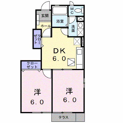 アムール０２ 101【管理NO：1-011151801-01010】 ★家具家電は申し込み後に搬入します★ ★2026年12月中旬入居可能★の外観画像