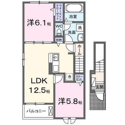 ヒルズ　テラス　Ｎ 201【管理NO：1-028781101-02010】 ★家具家電は申し込み後に搬入します★ ★2027年03月上旬入居可能★の外観画像