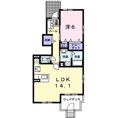 ウィンクルＤ 101【管理NO：1-015478004-01010】 ★家具家電は申し込み後に搬入します★ ★2026年12月中旬入居可能★の外観画像
