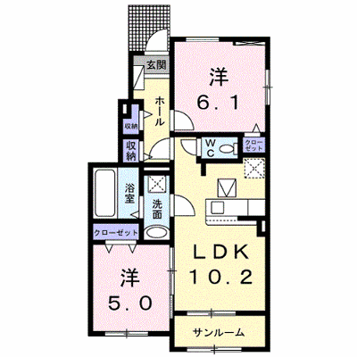 アルキメデス 101【管理NO：1-026312001-01010】 ★家具家電は申し込み後に搬入します★ ★2026年12月中旬入居可能★の外観画像