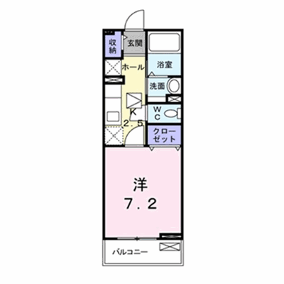 ラ・メール 103【管理NO：1-016615901-01030】 ★家具家電は申し込み後に搬入します★ ★2026年11月中旬入居可能★の外観画像