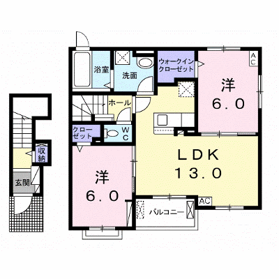 エレガンテ 203【管理NO：1-026417701-02030】 ★家具家電は申し込み後に搬入します★ ★2026年12月中旬入居可能★の外観画像