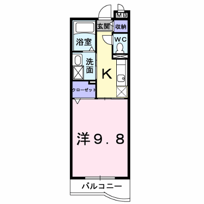 キャピタル　ヴァーチュ 104【管理NO：1-014949101-01040】 ★家具家電は申し込み後に搬入します★ ★2026年12月上旬入居可能★の外観画像