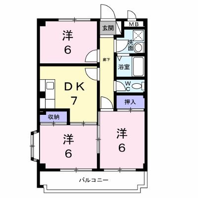 グランデージⅠ番館 304【管理NO：1-005923801-03040】 ★家具家電は申し込み後に搬入します★ ★2027年01月下旬入居可能★の外観画像
