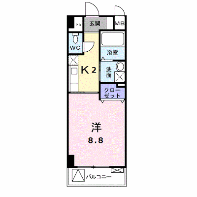 ネオ・ブリーズ 302【管理NO：1-014635901-03020】 ★家具家電は申し込み後に搬入します★ ★2026年12月中旬入居可能★の外観画像